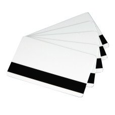 White Blank Magnetic Plastic Card , Box of 250 Cards, 30 mil 